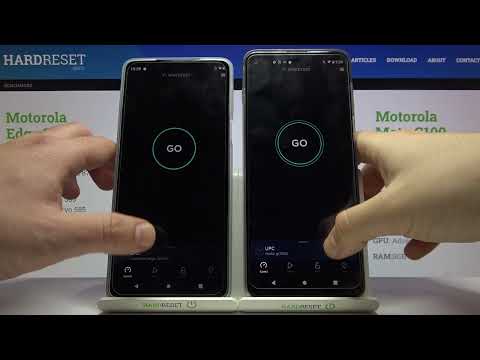Motorola Edge 20 Pro vs Motorola Moto G100 wi-fi Speed test /Speed test on Edge 20 Pro and Moto G100