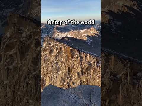 Insane Pacific Crest Trail views at 14,500ft!