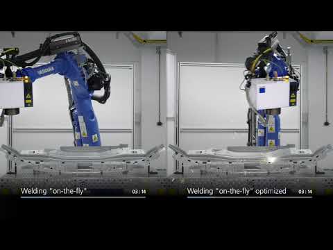 TRUMPF Focusing optics: Intelligent PFO (I-PFO) Welding „on-the-fly“ with Yaskawa robot
