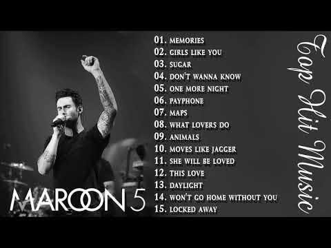 Maroon5 〜 The best songs of Maroon5（Maroon5 greatest hits）~ マルーン5 曲のコレクション のサムネイル