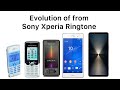 Evolution Of From Sony Xperia Ringtone 2002 2024 Smartphone Ringtone