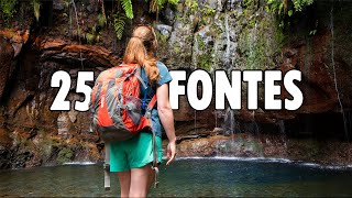 25 Fontes Levada Walk, Levada Alecrim, Lagoa do Vento + Risco Waterfall (PR6 Madeira)