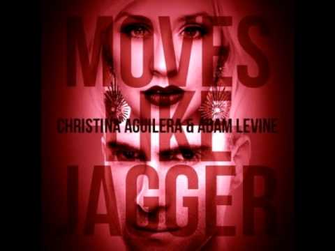 maroon 5 ft christina aguilera -  moves like jagger
