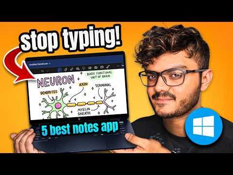Top 5 Best Handwritten Note Taking Apps for Windows PC 2025 💻🔥