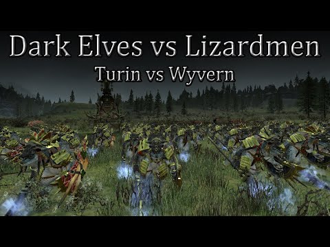 Dark Elves vs Lizardmen - Turin vs Wyvern - Total War Warhammer 2 Championship