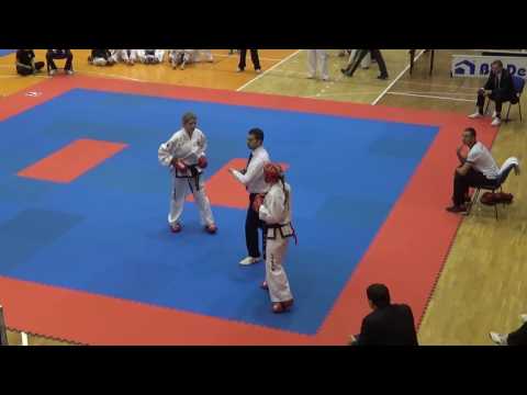Sparring adult female -69kg - Jana Kovářová v. Ivana Schacherlová