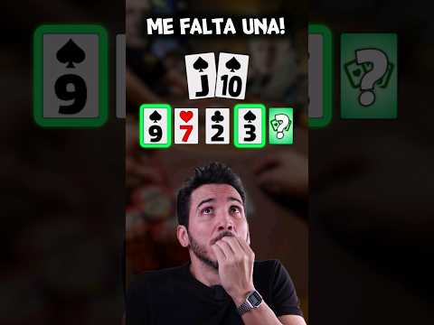 💥Me falta una para color! Puedo pagar? 🤔 #poker #lasvegas #casino