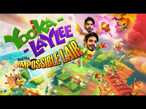 YOOKA-LAYLEE AND THE IMPOSSIBLE LAIR! | So much rage, so many bees | #1