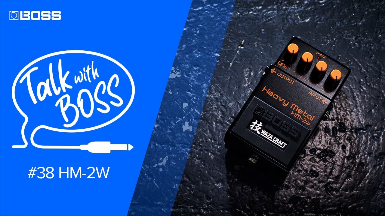 BOSS HM-2W HEAVY METAL Edição Especial WAZA CRAFT MADE IN JAPAN