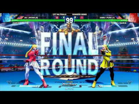 Justin Wong vs Punk - Karin Match Top 8 CPT NA Finals