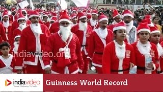 18,000 plus Santa Claus - the largest gathering of Santa Clauses ever