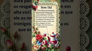 Bom Dia Salmos 107, 1:7  Uma Palavra de Esperança para sua vida;   #salmos  #bomdia #mensagemdedeus