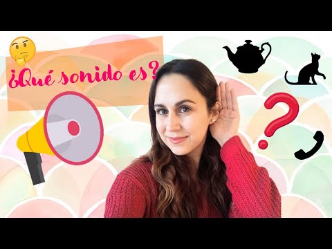 ¡Adivina los sonidos! - Discriminación auditiva no verbal