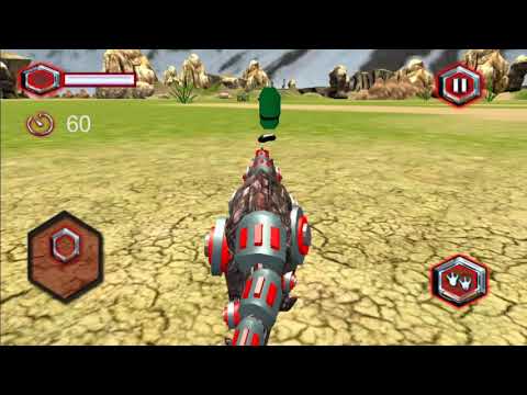 Robot Dinosaur Transform Future Underwater Game Video