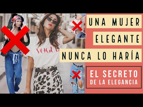 SER ELEGANTE : Ropa que una mujer con clase nunca se pondría – Trucos de moda