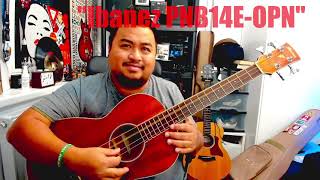 Video thumbnail for "Ibanez PNB14E-OPN" Acoustic Bass Parlor size by Spiritual Life Worship- Rane Aroy