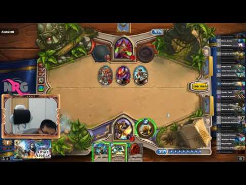 Amaz missed lethal with holy wrath molten giant in arena.