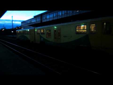 Odjezd vlaku Os 6507 (ČD 814.059) - Most, 2. 1. 2013