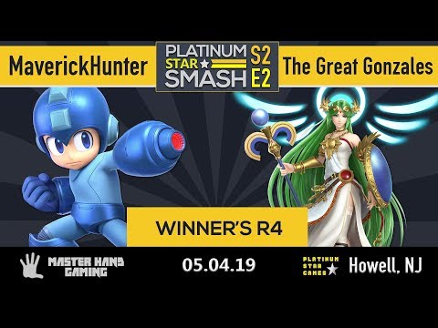 Platinum Star Smash S2:E2 - MaverickHunter (Mega Man) vs The Great Gonzales (Palutena) - Winner's R4
