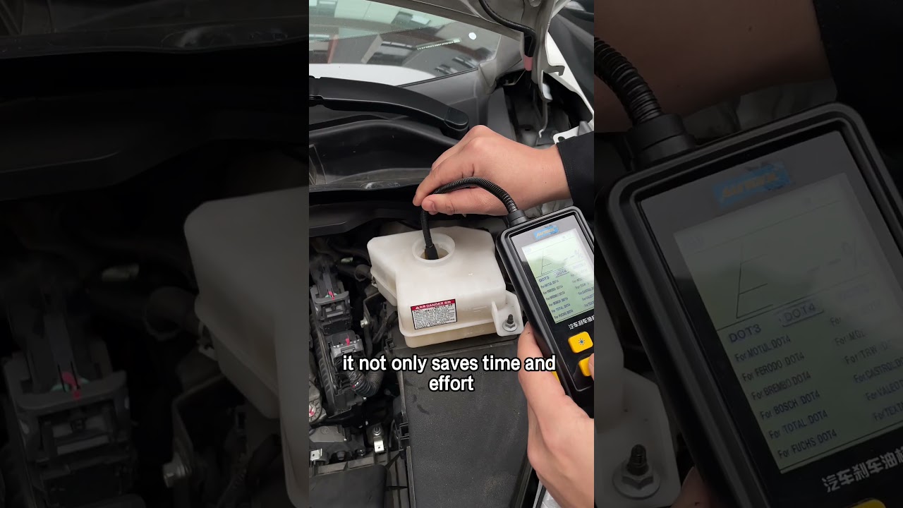 Say Goodbye to Guesswork with AUTOOL Brake Fluid Tester! #autool #carrepair #autoolas502brakefluid