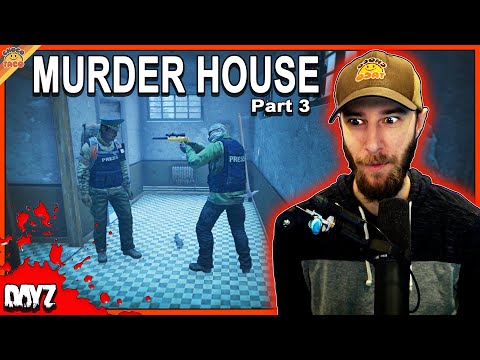 Part 3: Welcome to the MURDER HOUSE ft. Reid, Halifax, & Dave - chocoTaco DayZ Namalsk
