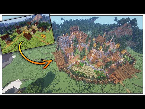 TheMythicalSausage - Taiga Village Transformation - Minecraft Timelapse!!! [WORLD DOWNLOAD]