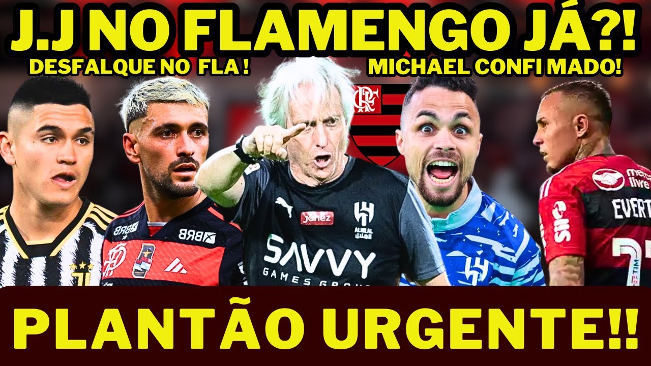 ⚠️REVIRAVOLTA! JOGADOR CHEGANDO NO BRASIL PRA ASSINAR! MICHAEL CONFIRMADO! E+! NOTÍCIAS DO FLAMENGO