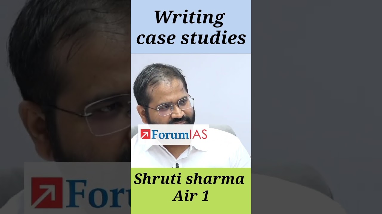 How to write case studies #shrutisharma #upscpreparation || Toppers talk