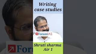 How to write case studies #shrutisharma #upscpreparation || Toppers talk