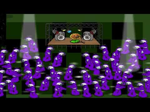 Plants Vs Zombies // plants vs slendytubbies - there’s a zombie on your lawn