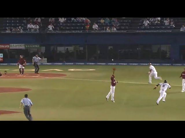 【2回裏】打撃好調 マリーンズ・岡田が先制タイムリーヒット!! 2015/7/2 M-E