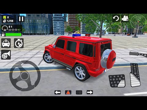 Mercedes-Benz G63 AMG Driving Simulator - City Car Driving #4 - Android Gameplay