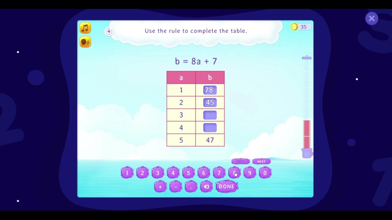 SPLASH LEARN 004 - Make Learning Fun - 5th Grade Algebra