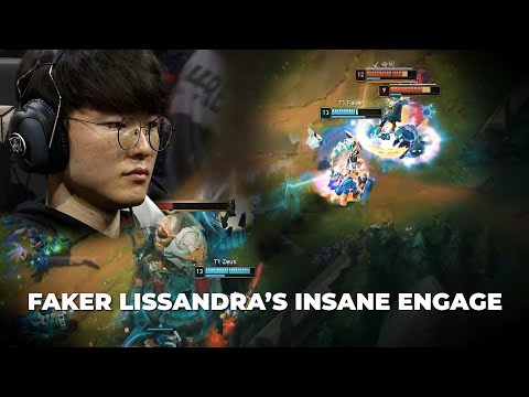 Faker Lissandra's Insane Engage | T1 Faker