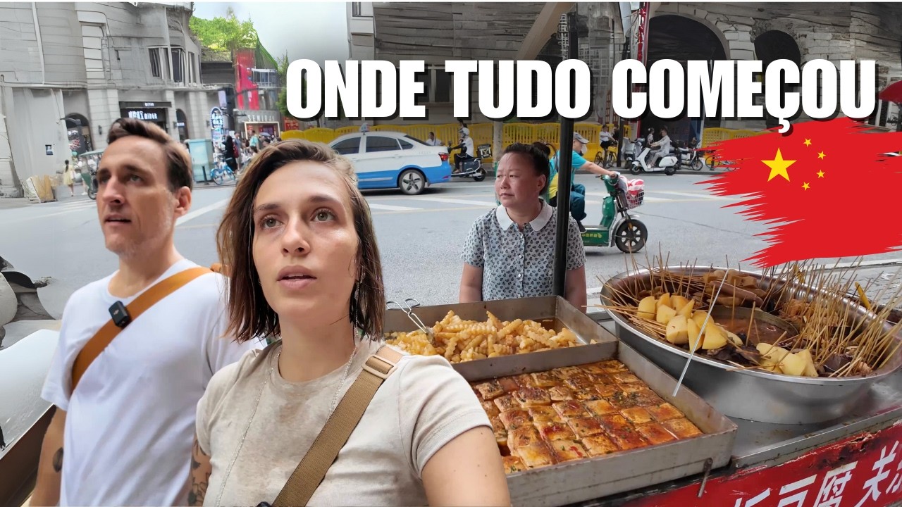 O C*VID COMEÇOU AQUI: conhecendo Wuhan - CHINA EP22
