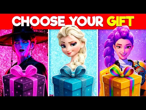 KPOP DEMON HUNTERS Choose Your Gift Challenge 🎁 How Lucky Are You?