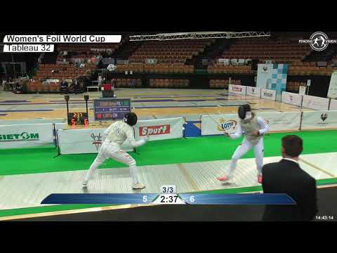 2018 127 F F Individual Katowice POL WC T32 16 GREEN JELINSKA POL vs SHI CHN