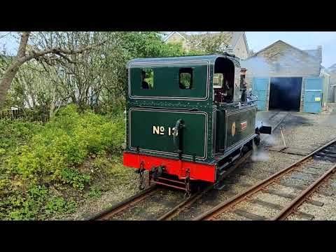 Isle of Man Visit Day 1 - IoM Steam Railway Port Erin to Douglas 10/05/2024