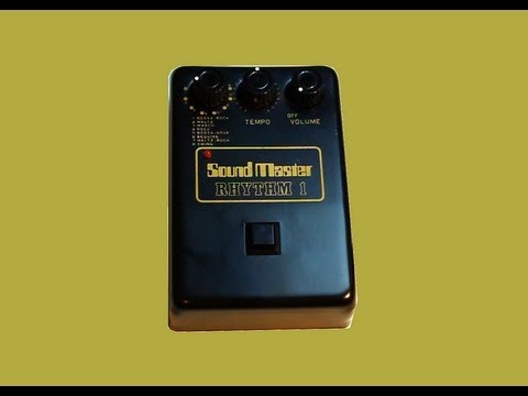 SOUND MASTER RHYTHM-1 R-2 Analog Rhythm Box 1980 | DEMO