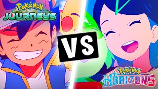 Pokémon Horizons VS Pokémon Journeys