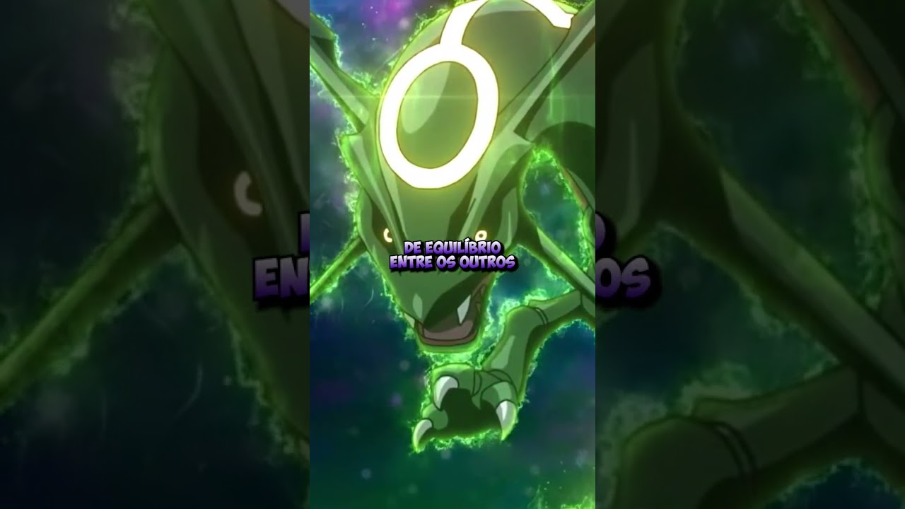 TOP 5 POKEMONS MAIS PODEROSO - RAYQUAZA
