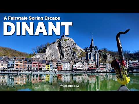 The Most Romantic City in Belgium? Dinant 🇧🇪