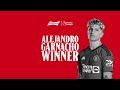 Alejandro Garnacho wins Budweiser's Premier League Goal of the Month for November | 2023-24