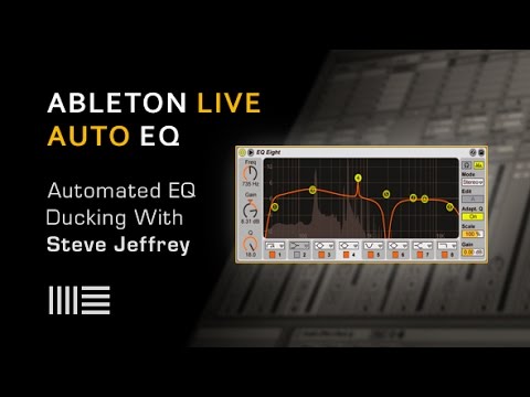 Ableton Live Automated EQ Ducking - With Bombstrikes Steve Jeffrey