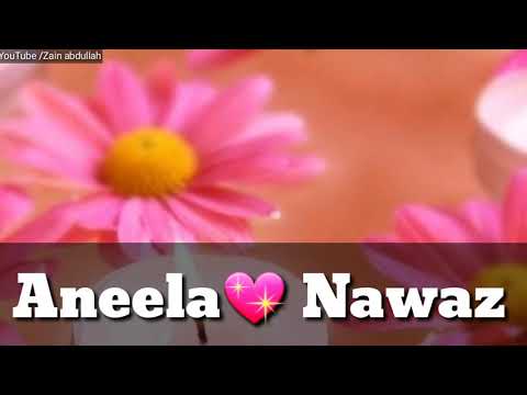 Nawaz love Aneela WhatsApp status 😘😘😘🌹🌹🌹😎