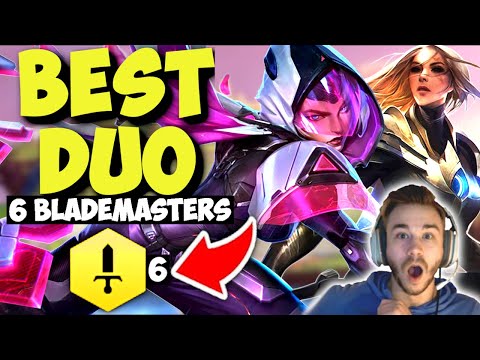 6 BLADEMASTERS IS UNDERRATED  - Kayle & Irelia is the best DUO | Tft set 3 | 6 blademasters tft