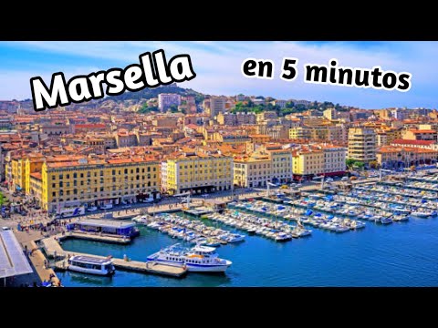 ✔️ MARSELLA en 5 minutos (4K) 🟡 TOP 10 lugares imprescindibles | Francia