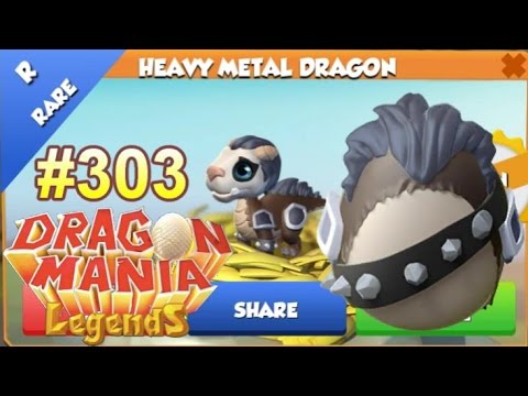 Heavy Metal Dragon Hatching + Halloween Teaser! - Dragon Mania Legends #303