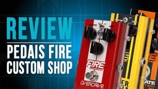 Video thumbnail for Pedais Fire Custom Shop - Ultimate Distortion, Fire Overdrive, Power Booster (Review) by TV Cifras