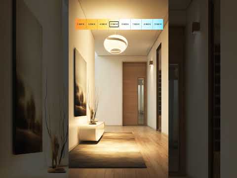 Light colour temperature explanation ll2000k-9000kll interiordesign#lighting#homedecor#shorts #viral